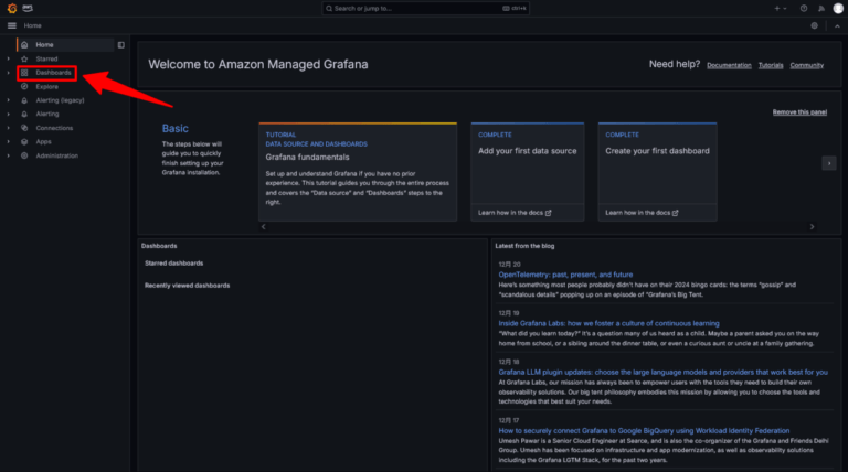 Amazon Managed Grafana ダッシュボードを楽々構築！Amazon CloudWatch Logs Insights クエリ ...