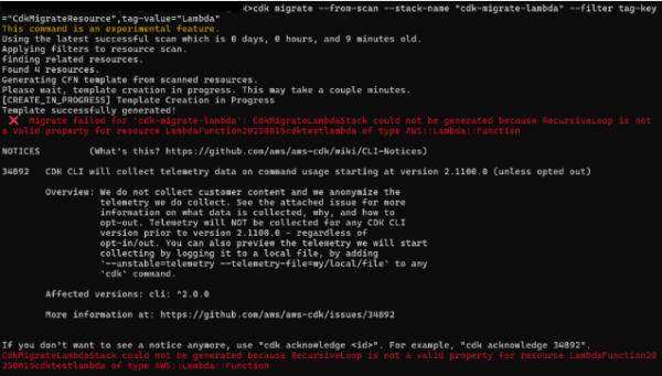 migrate lambda