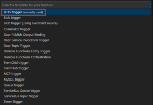 【初心者向け】Azure FunctionsでPythonを実行する(HTTP Trigger) – TechHarmony