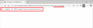 【初心者向け】Azure FunctionsでPythonを実行する(HTTP Trigger) – TechHarmony