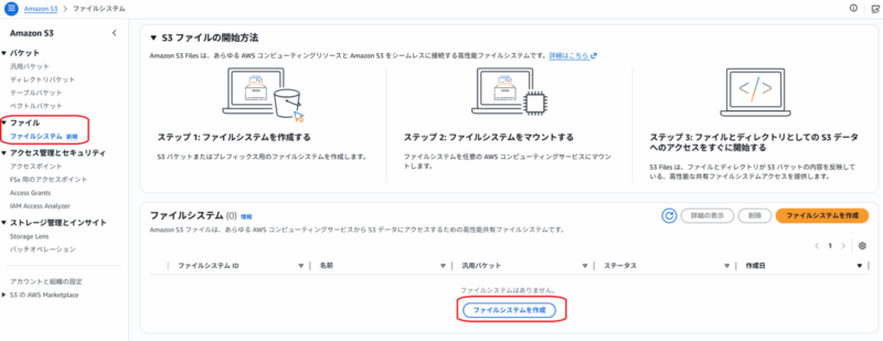 Amazon S3 Files を試してみた。S3 バケットをマウントして使える新機能 – TechHarmony